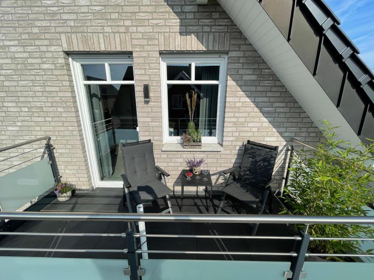 Studio - Apartment Steinmetz Mit Balkon Reken Dış mekan fotoğraf