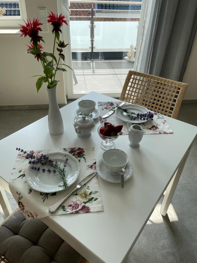 Studio - Apartment Steinmetz Mit Balkon Reken Dış mekan fotoğraf